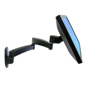 Ergotron 200 Series Wall Mount Arm, 2 Extensions 61 cm (24") Nero (45-234-200)