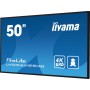 iiyama LH5054UHS-B1AG visualizzatore di messaggi Pannello piatto per segnaletica digitale 125,7 cm (49.5") LCD Wi-Fi 500 cd/m² 