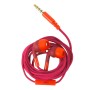 Wiko WiSHAKE Auricolare Cablato In-ear Musica e Chiamate Porpora, Rosso (WKAUEAPUS1)