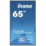 iiyama LH6542UHS-B3 visualizzatore di messaggi Pannello piatto per segnaletica digitale 163,8 cm (64.5") IPS 4K U (LH6542UHS-B3)