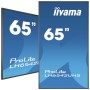 iiyama LH6542UHS-B3 visualizzatore di messaggi Pannello piatto per segnaletica digitale 163,8 cm (64.5") IPS 4K U (LH6542UHS-B3)