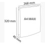 Exacompta 51562E cartella Polipropilene (PP) Blu A4 (51562E)