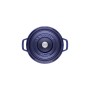 Staub Cocotte - Einzelpfanne - Blau - Eisenguss - 4,6 l - 1 Stück(e) - 26 cm (40510-284-0)