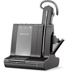 POLY 8245 Office Auricolare Wireless A clip, In-ear Ufficio Bluetooth Nero (211837-02)