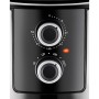 Unold 58655 friggitrice Doppia 5 L 1400 W Friggitrice ad aria calda Nero, Acciaio inossidabile (58655)