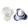 GIMA 25738 taglia e trita pillole Tritapillole Blu, Bianco (25738)