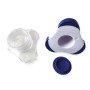 GIMA 25738 taglia e trita pillole Tritapillole Blu, Bianco (25738)