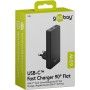 Goobay 75725 Caricabatterie per dispositivi mobili Universale Nero AC Ricarica rapida Interno
