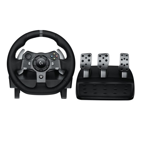 Logitech G G920 Driving Force Racing Wheel Nero USB 2.0 Sterzo + Pedali Analogico/Digitale PC, Xbox One (941-000123)