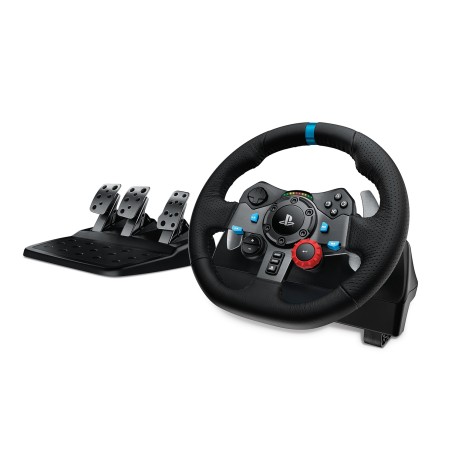 Logitech G G29 Driving Force Racing Wheel for PlayStation®5 and PlayStation®4 Nero USB 2.0 Sterzo + Pedali Analog (941-000113)