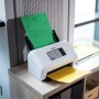 Brother ADS-4900W Scanner con ADF + alimentatore di fogli 600 x 600 DPI A4 Nero, Bianco (ADS4900WTF1)