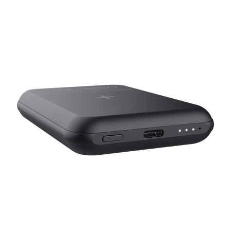 MAGNO WRLS 5000MAH POWERBANK BLACK (24877)