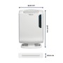 Fellowes AeraMax DX55 Bianco (9393501)