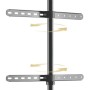 Techly ICA-TR18SAM Supporto TV a parete 165,1 cm (65") Nero, Noce (ICA-TR18SAM)