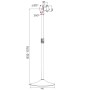 Techly ICA-TR10 Supporto per display espositivi 68,6 cm (27") Argento (ICA-TR10)