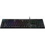 Logitech G G815 LIGHTSYNC RGB Mechanical Gaming Keyboard – GL Linear tastiera USB Russo Carbonio (920-009007)