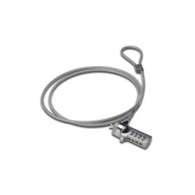 Ednet 64134 cavo di sicurezza Grigio, Argento 1,5 m (MGE64134)