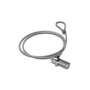 Ednet 64134 cavo di sicurezza Grigio, Argento 1,5 m (MGE64134)
