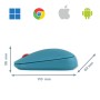 Leitz Cosy mouse Ufficio Ambidestro RF senza fili + Bluetooth 4000 DPI (65310061)