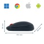 Leitz Cosy mouse Ufficio Ambidestro RF senza fili + Bluetooth 4000 DPI (65310089)