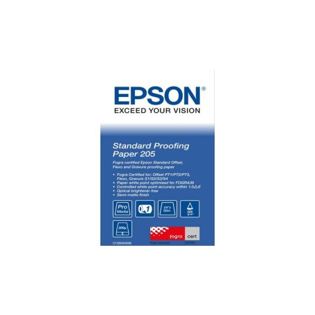 Epson Standard Proofing Paper, in rotoli da 60, 96cm (24'') x 50m. (C13S045008)