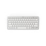Hama KEY4ALL X510 tastiera Ufficio Bluetooth QWERTZ Tedesco Argento, Bianco (00125135)