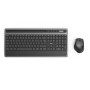Hama KMW-600 Plus tastiera Mouse incluso Ufficio RF senza fili + Bluetooth QWERTZ Tedesco Antracite, Nero (00182686)