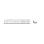 Hama WKM-550 tastiera Mouse incluso Casa/ufficio RF senza fili + Bluetooth QWERTZ Tedesco Grigio, Bianco (00173066)