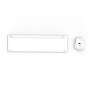 Hama WKM-550 tastiera Mouse incluso Casa/ufficio RF senza fili + Bluetooth QWERTZ Tedesco Grigio, Bianco (00173066)