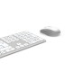 Hama WKM-550 tastiera Mouse incluso Casa/ufficio RF senza fili + Bluetooth QWERTZ Tedesco Grigio, Bianco (00173066)