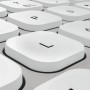 Hama WKM-550 tastiera Mouse incluso Casa/ufficio RF senza fili + Bluetooth QWERTZ Tedesco Grigio, Bianco (00173066)