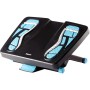 Fellowes 8068001 poggiapiede da scrivania Blu, Antracite, Grigio (8068001)