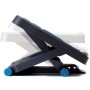 Fellowes 8068001 poggiapiede da scrivania Blu, Antracite, Grigio (8068001)