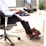 Fellowes 8068001 poggiapiede da scrivania Blu, Antracite, Grigio (8068001)