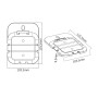 Neomounts by Newstar Supporto Apple TV/Mediabox (NS-ATV050)
