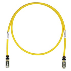 Panduit Cat6A S/FTP RJ-45 cavo di rete Giallo 1,5 m S/FTP (S-STP) (STP6X1.5MYL)