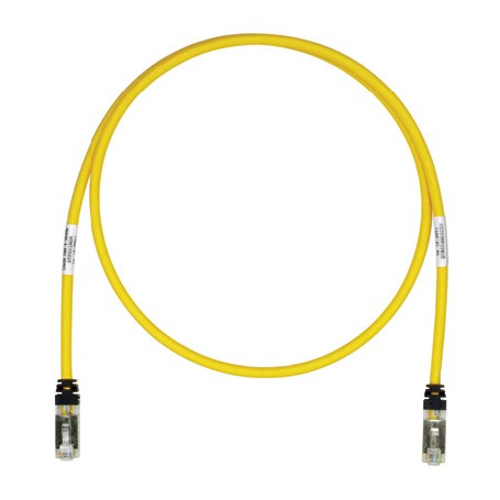 Panduit Cat6A S/FTP RJ-45 cavo di rete Giallo 1,5 m S/FTP (S-STP) (STP6X1.5MYL)