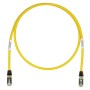 Panduit Cat6A S/FTP RJ-45 cavo di rete Giallo 1,5 m S/FTP (S-STP) (STP6X1.5MYL)