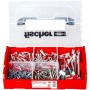 Fischer 541106 ancoraggio a vite e tassello 93 pz Kit di viti e tasselli a muro