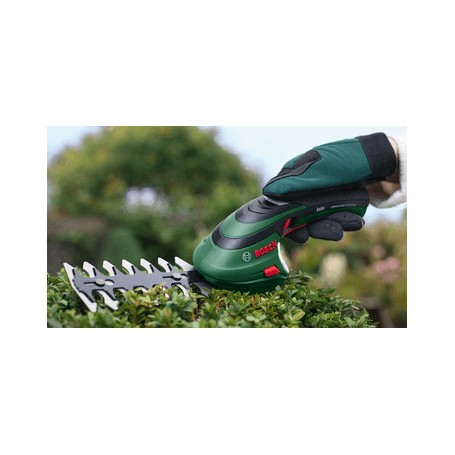 Bosch Isio cesoia per erba cordless 8 cm 3,6 V Nero, Verde (0600833106)