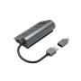 Hama 00200140 replicatore di porte e docking station per laptop USB 3.2 Gen 1 (3.1 Gen 1) Type-A Antracite, Nero