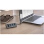 Hama 00200140 replicatore di porte e docking station per laptop USB 3.2 Gen 1 (3.1 Gen 1) Type-A Antracite, Nero