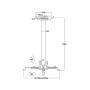 Multibrackets 1011 supporto per proiettore Muro/Soffitto Bianco (MB1011)