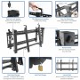 StarTech.com Supporto Antifurto da Parete per Schermi da 45" a 70" in Acciaio resistente (VIDWALLMNT)