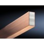 Rittal SV 3582.020 sbarra blindata 6 pz 2400 mm Alluminio, Rame