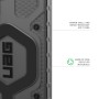 Urban Armor Gear Pathfinder custodia per cellulare 16 cm (6.3") Cover Cenere, Nero (214528113140)