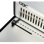 GBC 4410045 macchina piegafoglii Rilegatrice a pettine 500 fogli Argento