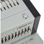 GBC 4410038 macchina piegafoglii Rilegatrice a pettine 500 fogli Argento