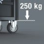 Wera 05150130001 carrello portattrezzo Plastica