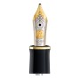 Pelikan M600 penna stilografica Sistema di riempimento integrato Nero, Blu, Oro 1 pz (995324)